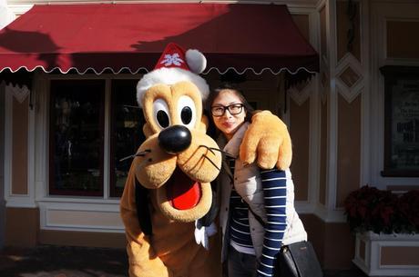 USA Holiday 2013 California Disneyland pluto