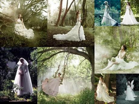 Different types of Celtic wedding dress