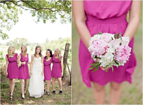 Spring bridesmaids