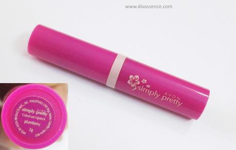 Avon Simply Pretty Colorlast Lipstick in Plumberry: Review/Swatch/LOTD