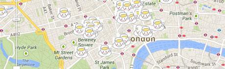 Tea Map of London