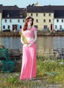 A rare sunny day in Ireland Bec Boop wearing Miss Luxe photographed by Darachphotography in Galway.