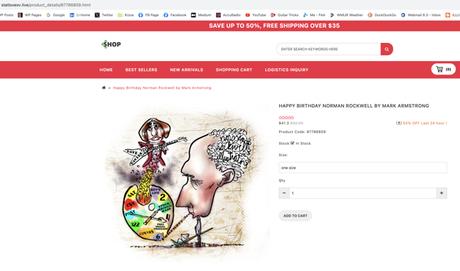 Beware: Phony Shopping Site Using Art Stolen From Yours Truly