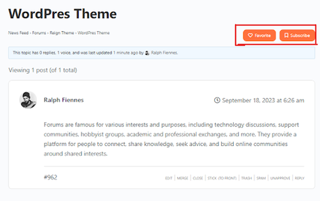 Reign Theme For BBpress: Best WordPress Forum Theme Wordpress theme.png