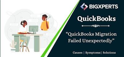 QuickBooks Migration Failed Unexpectedly - Troubleshooting Guide
