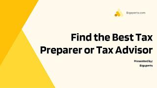 Tax Preparer or Tax Advisor Tax Preparer or Tax Advisor