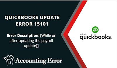 QuickBooks Update Error 15101 QuickBooks Update Error 15101