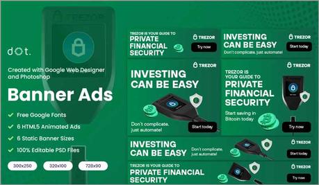 DOT Review 2023: Grow Your Web3 Business Dot animated banner designing service