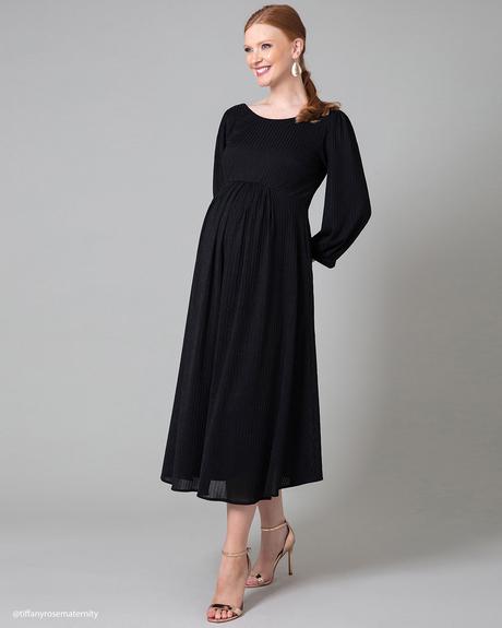 maternity wedding guest dress jersey black dress tiffanyrosematernity