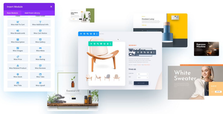 woo commerce divi feature