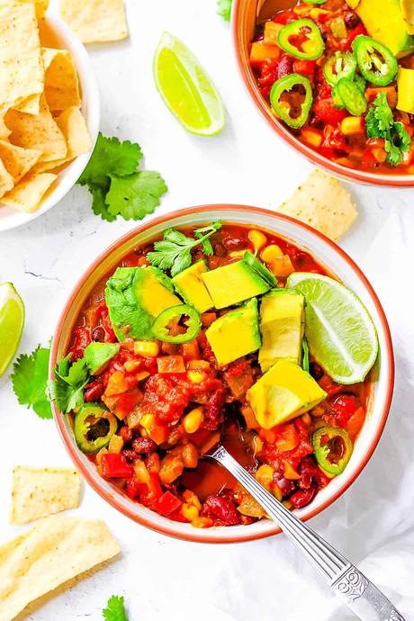 Vegan Black Bean Chili