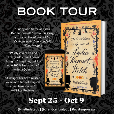 BLOG TOUR - THE SCANDALOUS CONFESSIONS OF LYDIA BENNET, WITCH