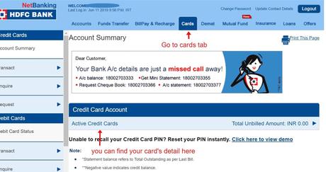 How to Check HDFC Credit Card Balance