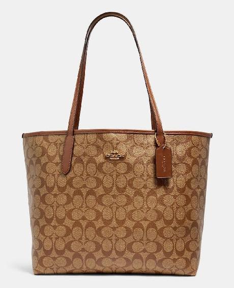 Coach 5696 City Tote In Signature