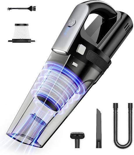 6000mAh Rechargeable Cordless Car Vacuum