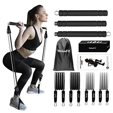 Pilates Bar Kit with Resistance Bands