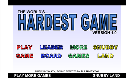 World hardest game unblocked games 77