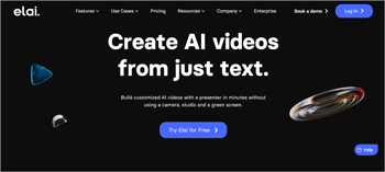 Elai AI video generator