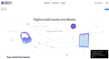Digital Book io- audiobook alternatives