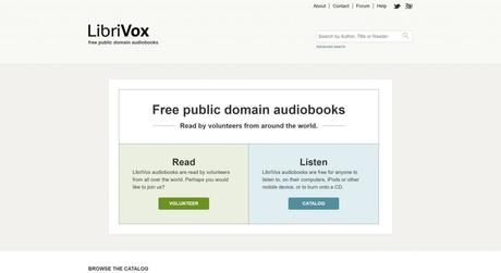 Librivox for ebook- best alternative to AudiobookBay