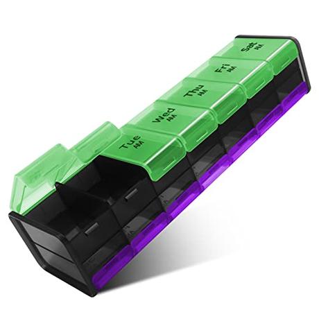 7-Day AM/PM Weekly XLarge Pill Organizer