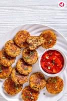 Sweet potato Tikkis for Toddlers recipe is a delicious way to give your kid a snack option and introduce them to the health benefits of sweet potatoes!