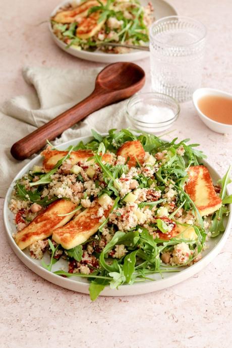 Halloumi and couscous salad Halloumi and couscous salad