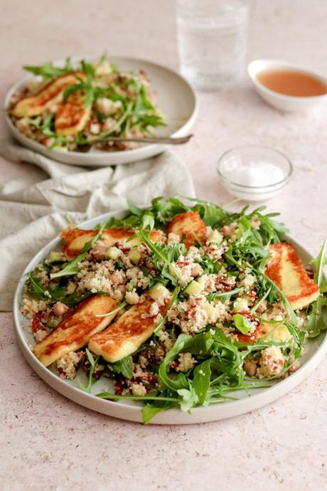 Halloumi and couscous salad Halloumi and couscous salad