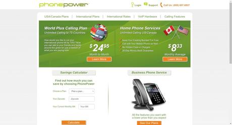 Best vonage alternatives- PhonePower VOIP service
