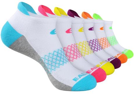 Cushioned Athletic Ankle Socks - 6 Pairs