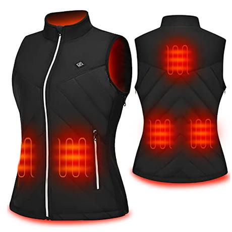 USB Rechargeable Heating Vest with Battery Pack