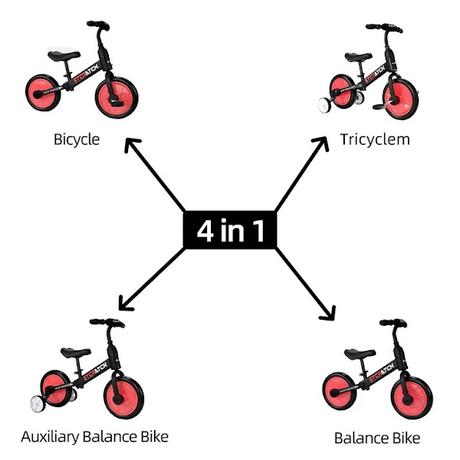 4-in-1 Kid Training Bicycle
