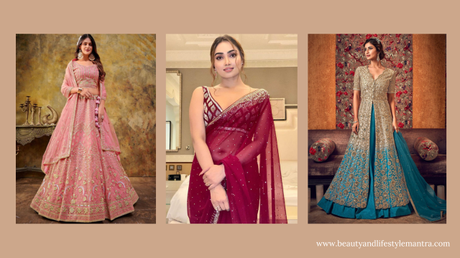 5 Trendy Sarees and Lehengas for the coming Festive season in India