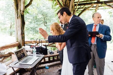 Valerie and Bastien’s Wedding in the Dene Summerhouse