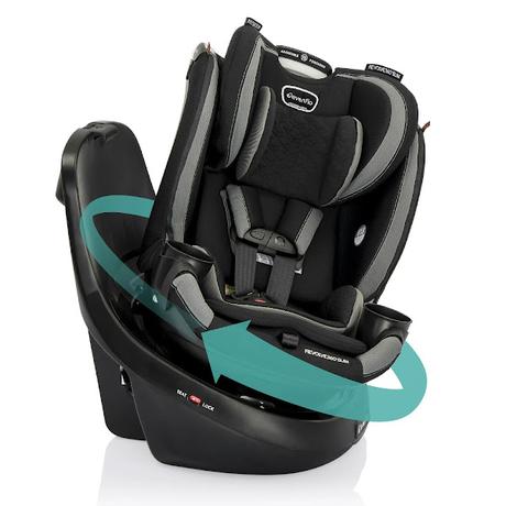 Revolve360 Slim 2-in-1 Rotational Car Seat with Quick Clean Cover