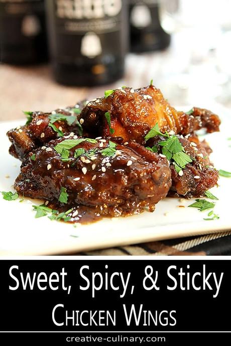 Sweet Spicy Chicken Wings