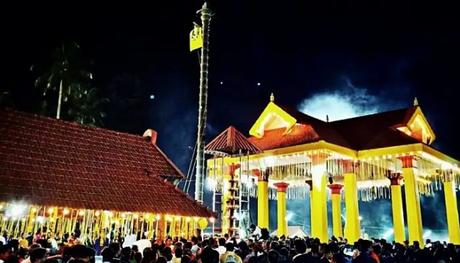 Jagannath Temple at night