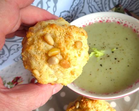 Parmesan and Pine Kernel Muffins