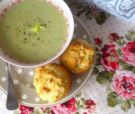 Parmesan and Pine Kernel Muffins