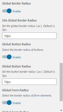 smooth all the Border sections