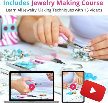 Deluxe Jewelry Making Kit with Video Course
