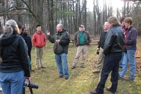 Guided tour of the park