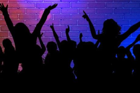 people having fun in the club