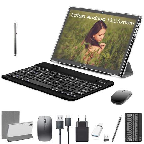 10-inch Tablet Android 11 with Keyboard and Mouse