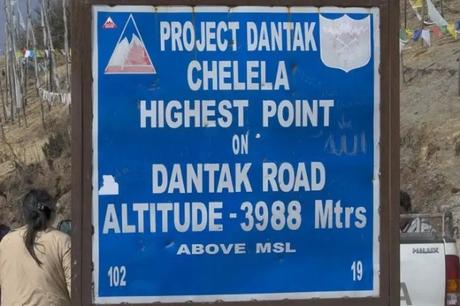 direction and distance board