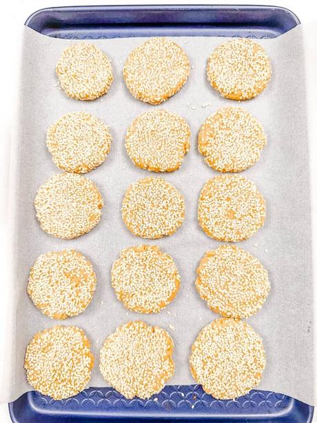Sesame Tahini Cookies Sesame Tahini Cookies