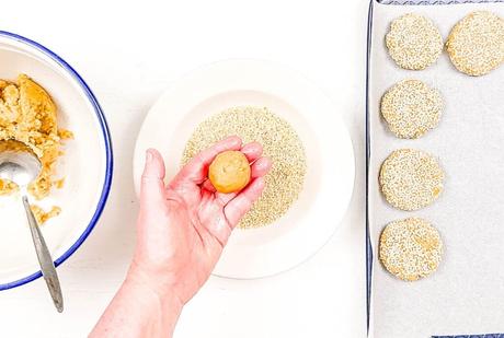 Sesame Tahini Cookies Sesame Tahini Cookies