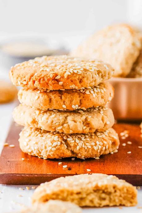 Sesame Tahini Cookies Sesame Tahini Cookies