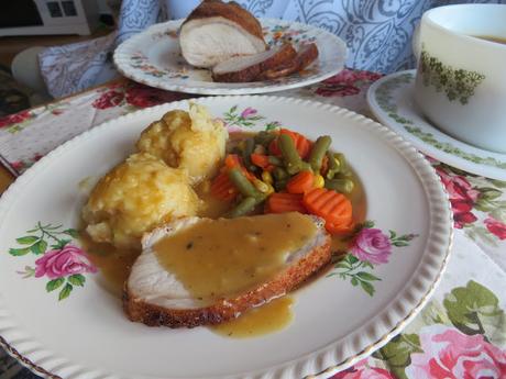 Pork Loin Roast with Gravy