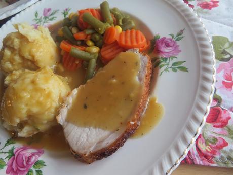 Pork Loin Roast with Gravy